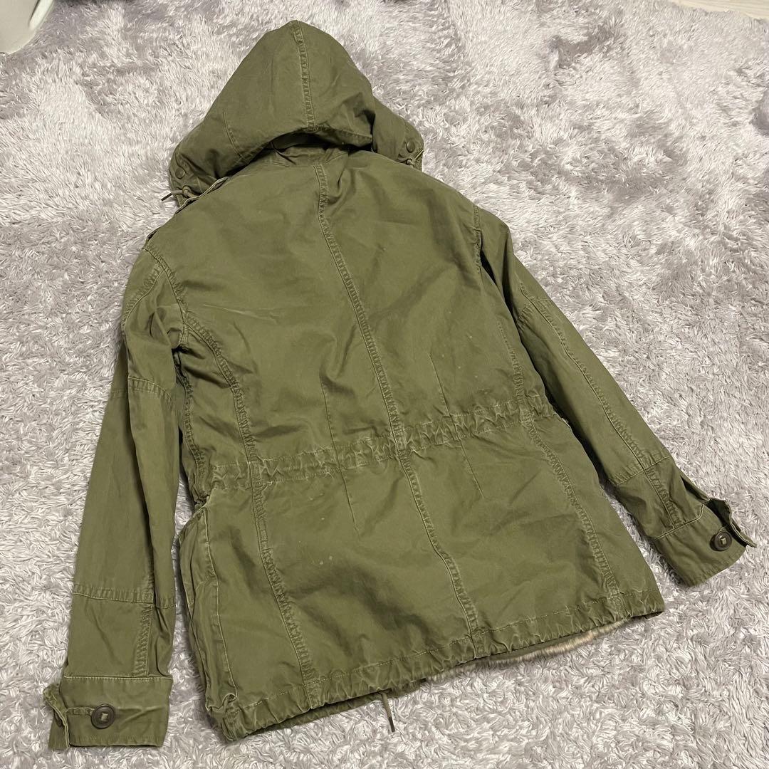 ポロ ラルフローレン　 ミリタリー フィールドジャケット　ビンテージ加工