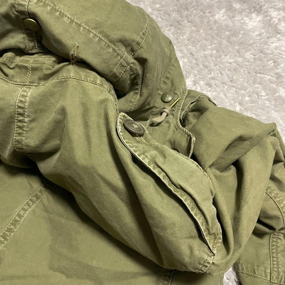 ポロ ラルフローレン　 ミリタリー フィールドジャケット　ビンテージ加工