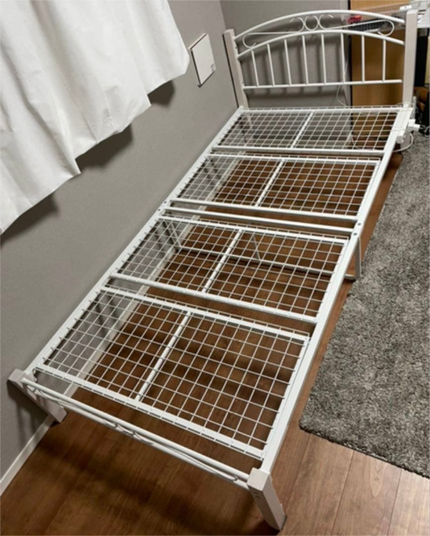 ニトリ アイアンフレーム シングルベッド 組立式