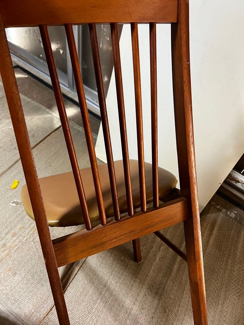 昭和レトロ　食堂椅子　古家具　椅子　ダイニングチェア