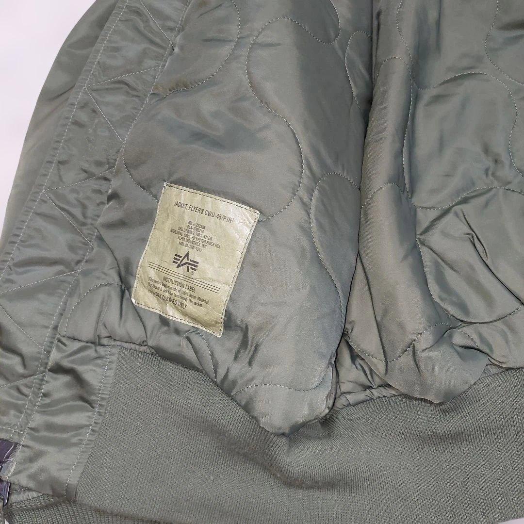 良品 ALPHA INDUSTRIES CWU-36Pフライトジャケット L