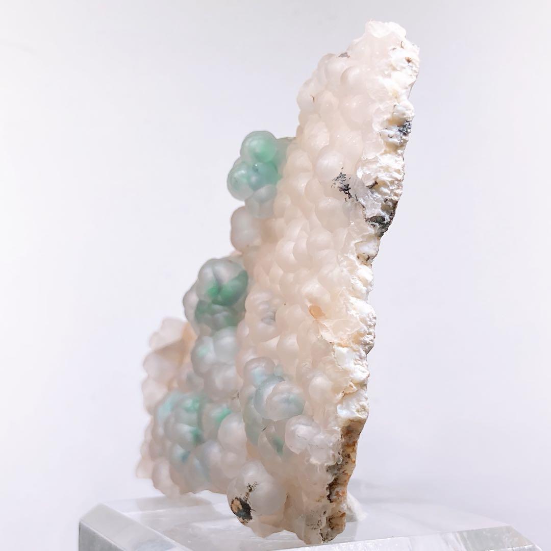 し*う様 『2022年発見』　クリソコラインカルセドニー　原石　鉱物標本　天然石