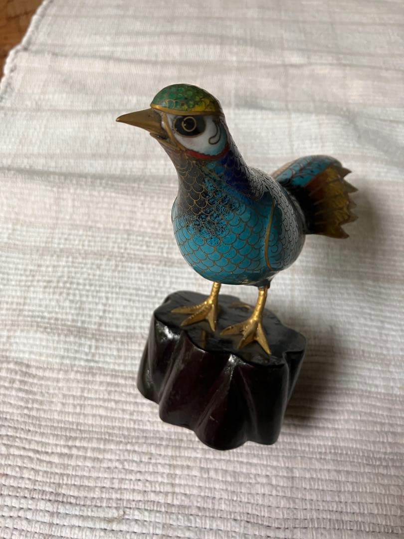 タイ民芸品 鳥置物