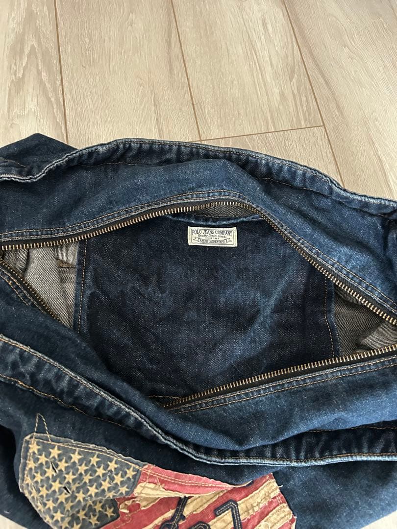 バッグ RALPH LAUREN vintage denim shoulder bag