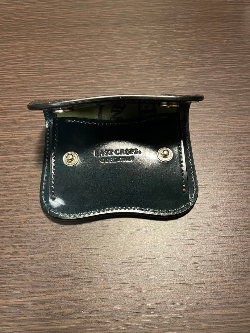 LASTCROPS タング　シェルコードバン　インテンスブルー