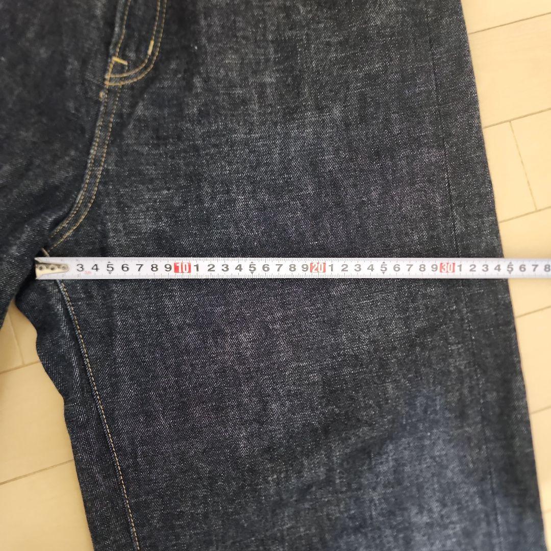 デニム&ダンガリー　ワイドデニムパンツ　01 150〜160 M〜L　インディゴ