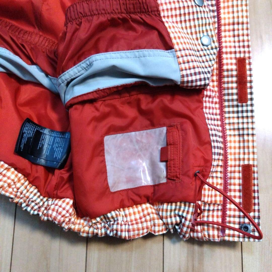 BURTON バートン スノーボードウェア(上) チェック柄 サイズＬ