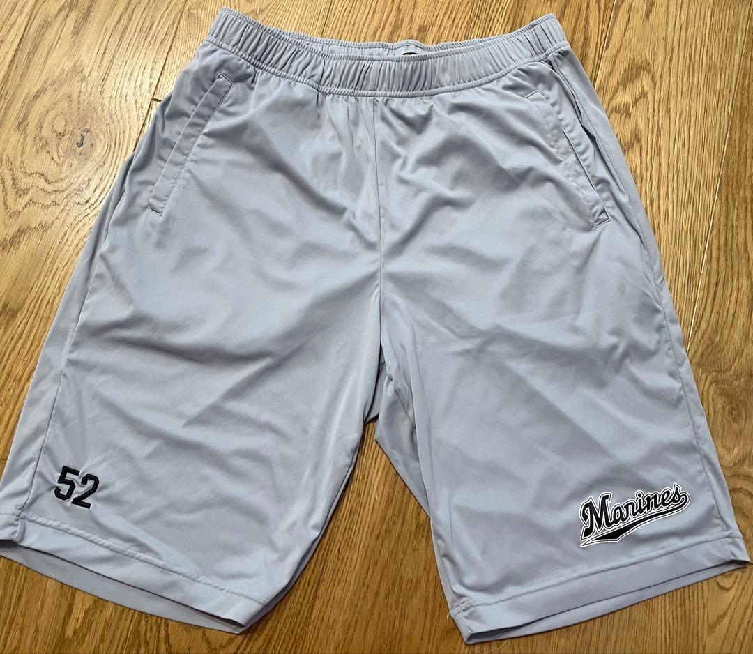 【支給品】千葉ロッテマリーンズ　ハーフパンツ