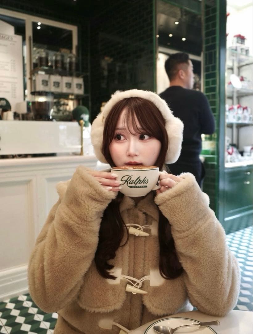 う*ん様 MISTREASS Fluffy Sailor Duffle Coat