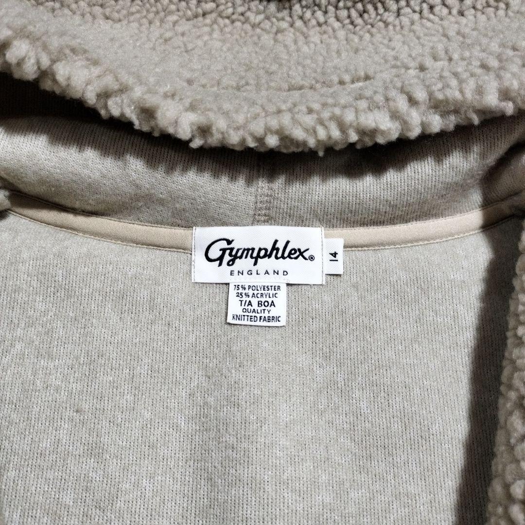 極美品 ジムフレックス Gymphlex 14 M ボア ベスト ベージュ