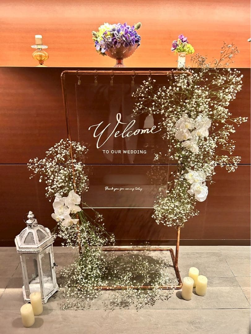 結婚式　AWINS コッパースタンド