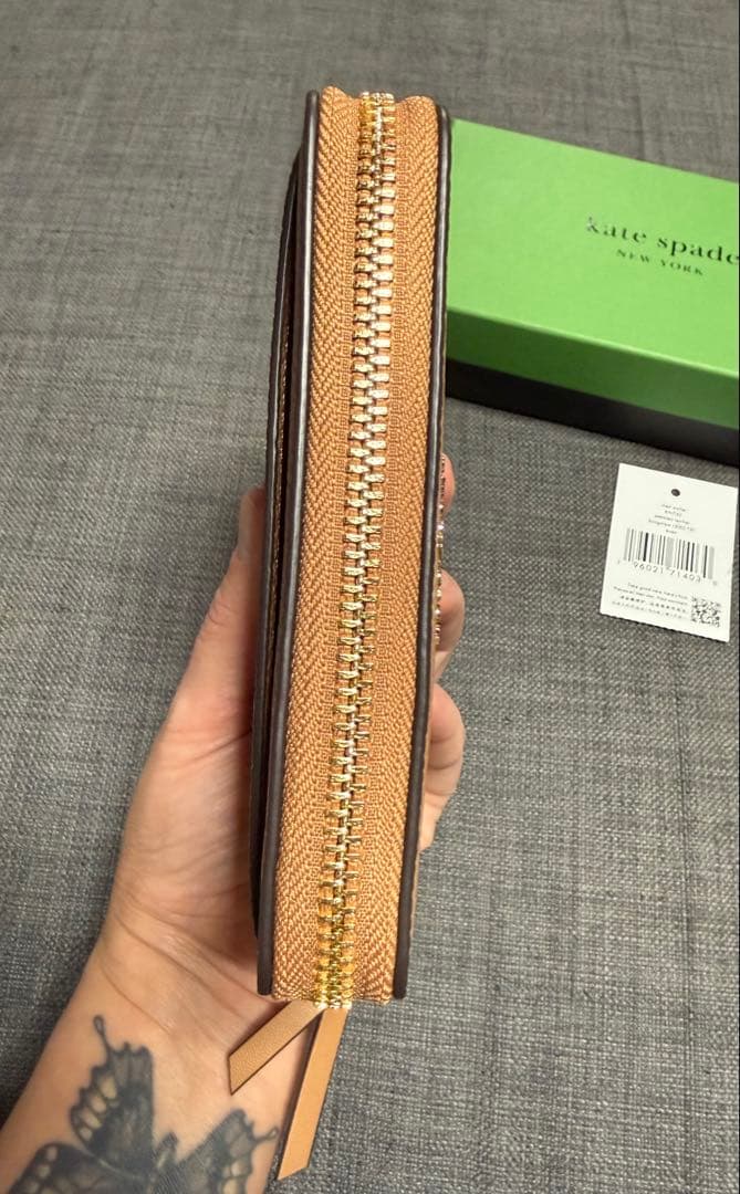 kate spade ケイトスペード ノットミディアム ウォレット 二つ折り財布