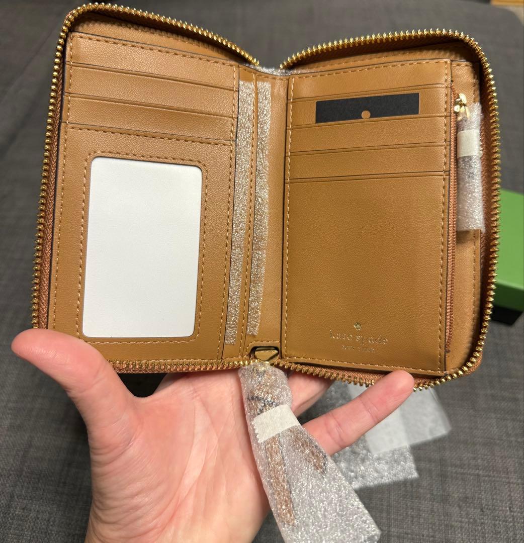 kate spade ケイトスペード ノットミディアム ウォレット 二つ折り財布