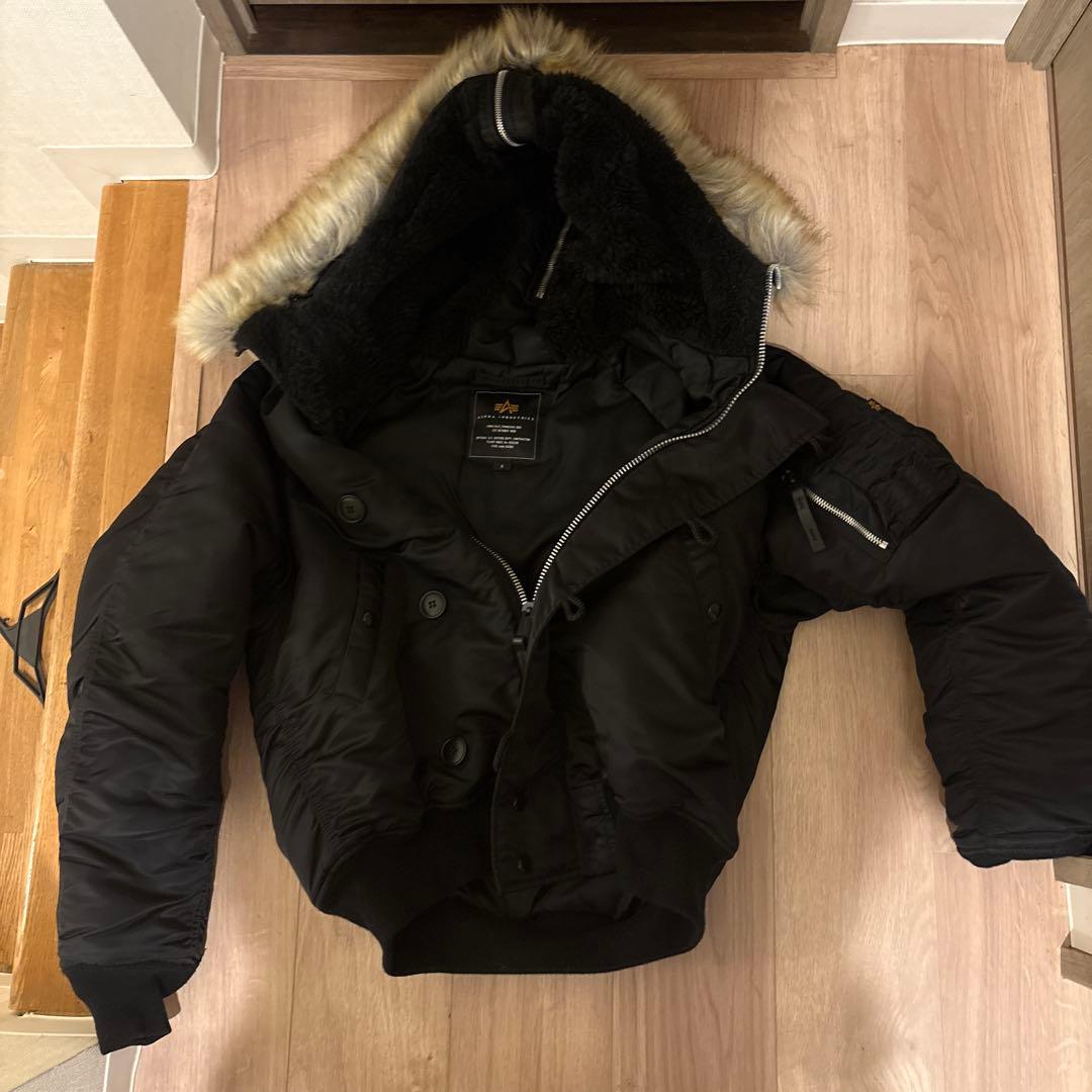 ALPHA INDUSTRIES ブラック n2bジャケット S