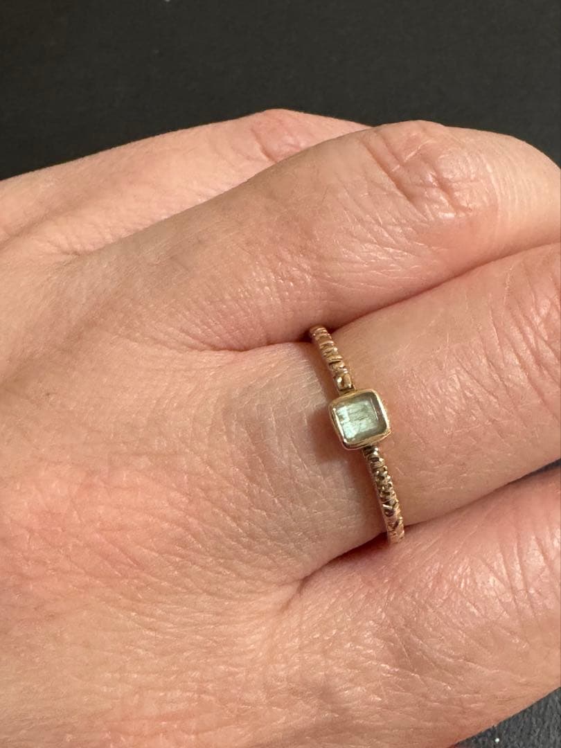 ノジェス　NOJESS K5 ラブラドライトリング 13号 美品