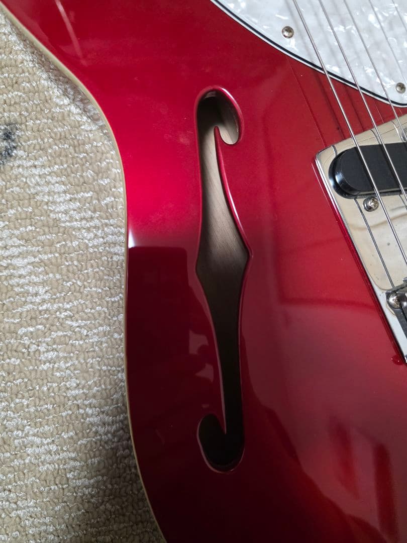 FenderMEXICOテレキャスター Thinline EMGPU交換