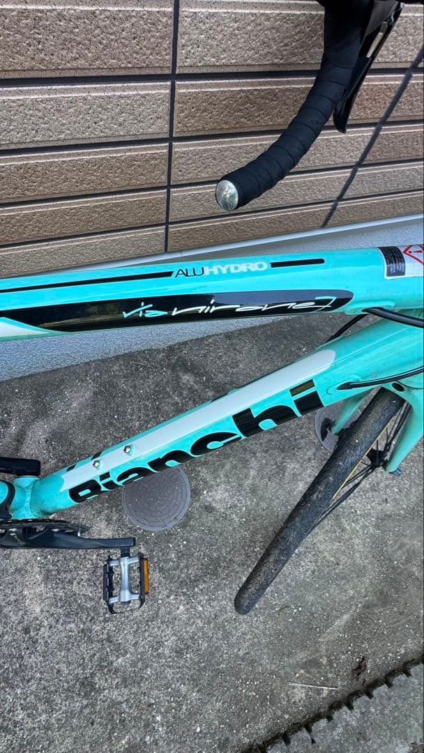 【8/8までお値引】Bianchi VIA NIRONE 7 チェレステカラー