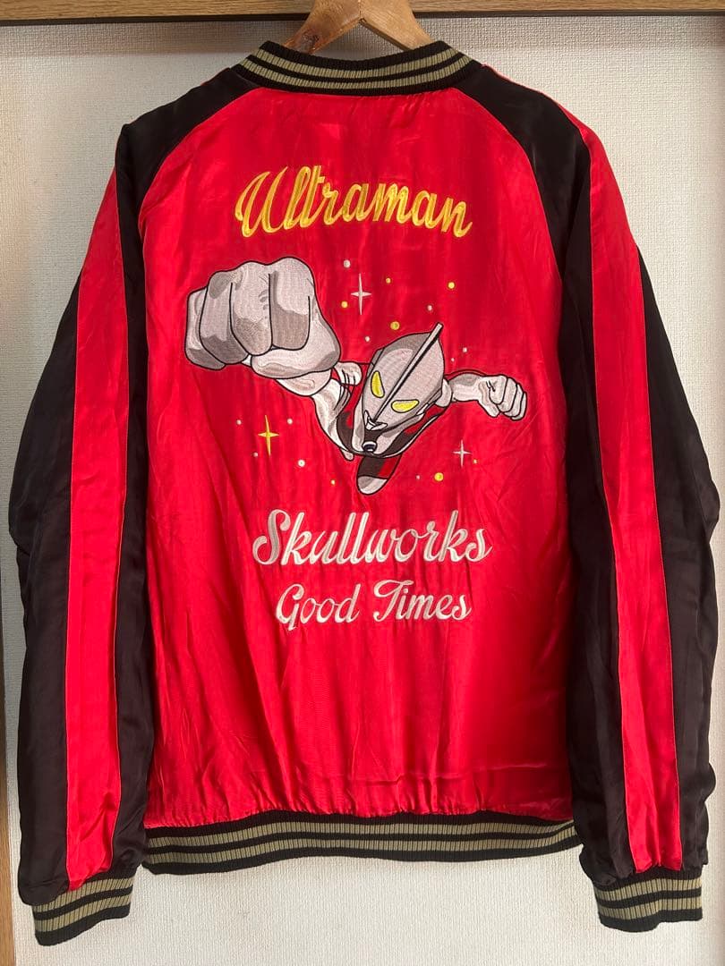 別珍　バルタン星人　ダダ　ゴモラ　スカジャン　ウルトラマンシリーズ　サイズXXL