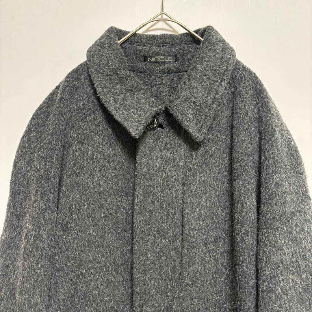 美品 ムッシュ ニコル チェスターコート アウター ロング 上品 オフィス XL