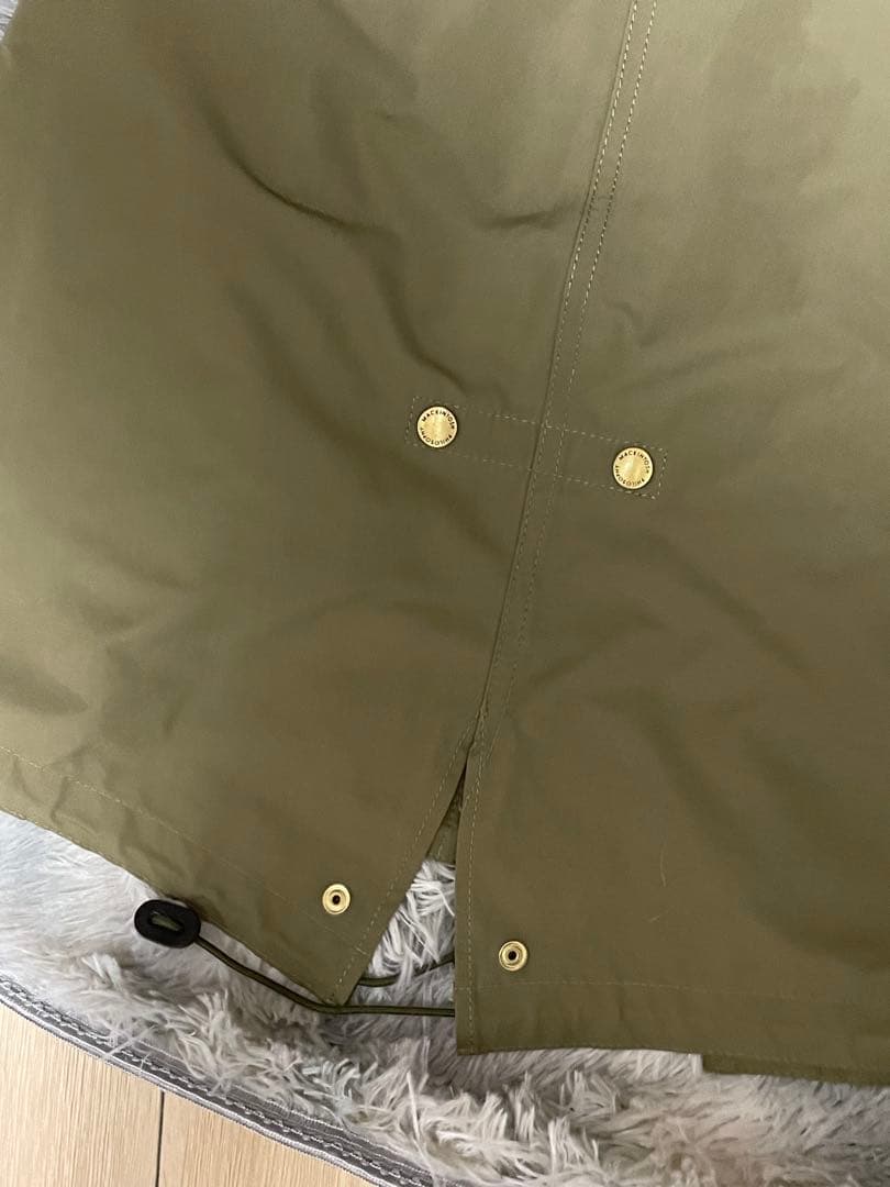 美品MACKINTOSH PHILOSOPHY フード付きミリタリー　ジャケット