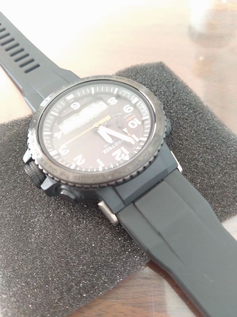 PRO TREK ブラック 時計 PRW-50Y-1AJF
