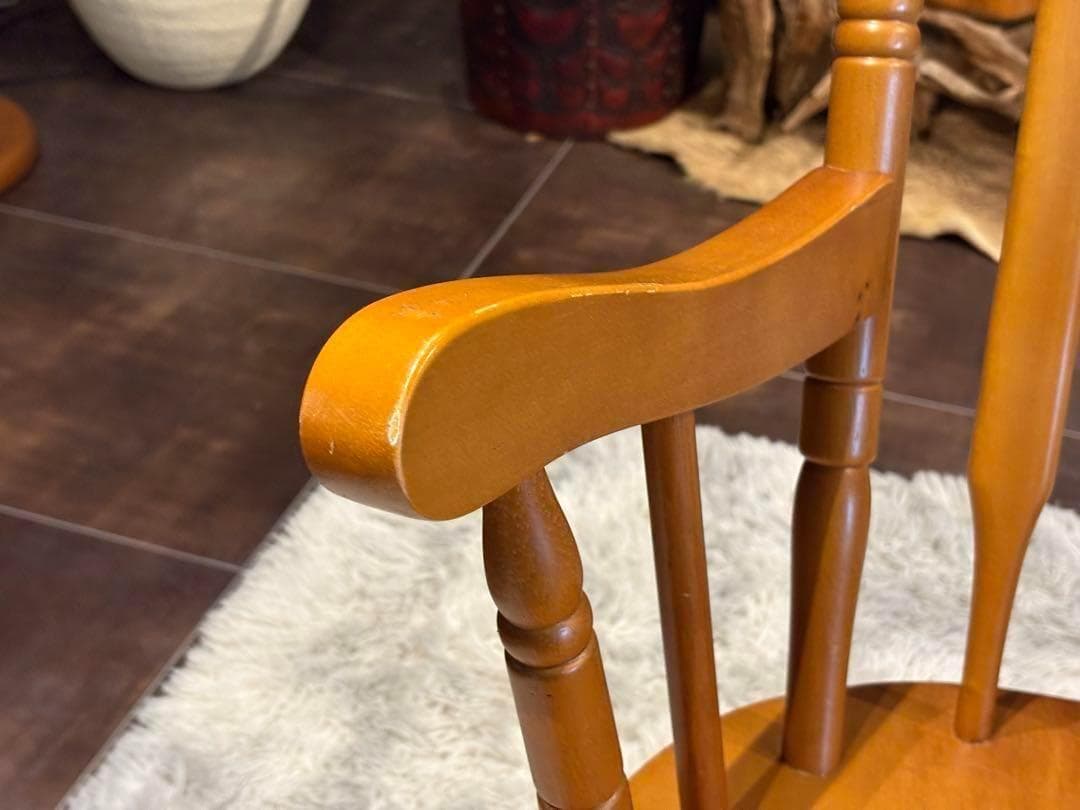 ロッキングチェア　ナチュラル　ヴィンテージ　ビンテージ　レトロ　ゆり椅子