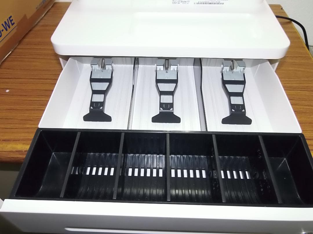 設定無料 CASIO SR-S200-WE レジスター 2021年製 50604