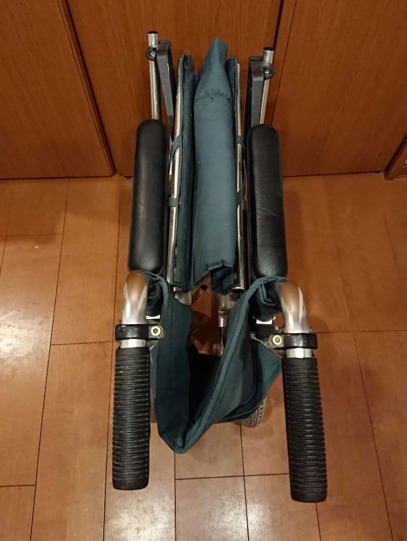 【美品】MIWA 介助式車いす HTB 12 折りたたみ 軽量 介護用