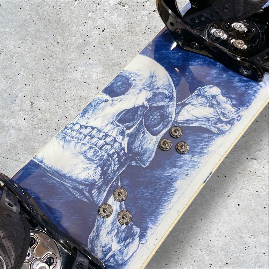 BURTON【TWIN 151】【CUSTOM S】おまけ スノーボードセット