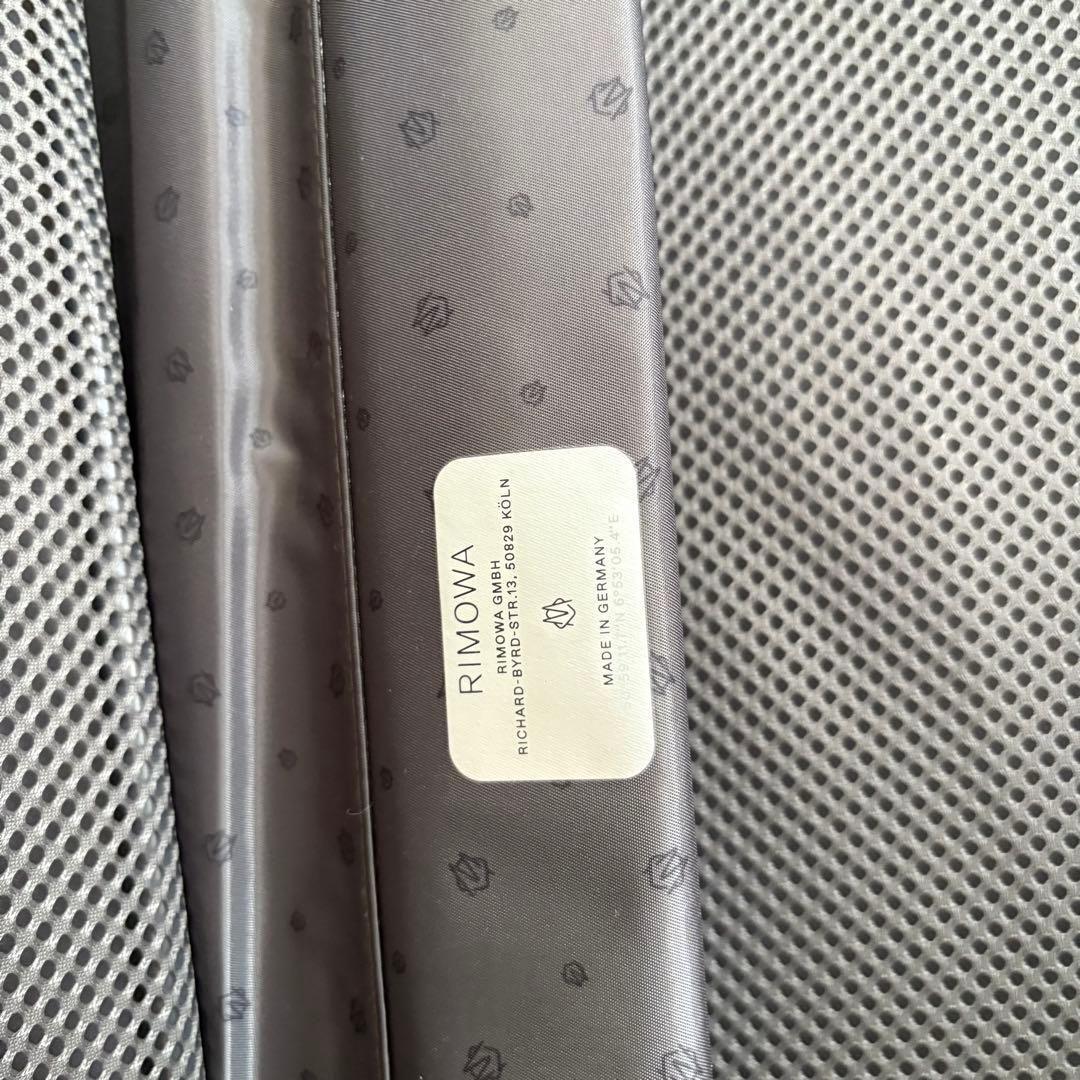 専用　未使用・生涯保証　RIMOWA CLASSIC CHECK IN L