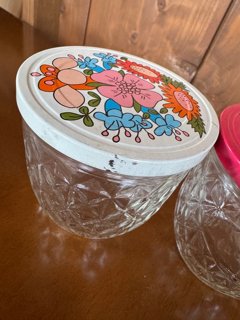 Ball JELLY GLASSES ボールジャー ガラスキャニスター12個