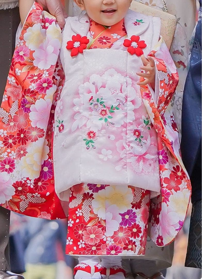 マユミブランド　七五三着物　女の子　3歳