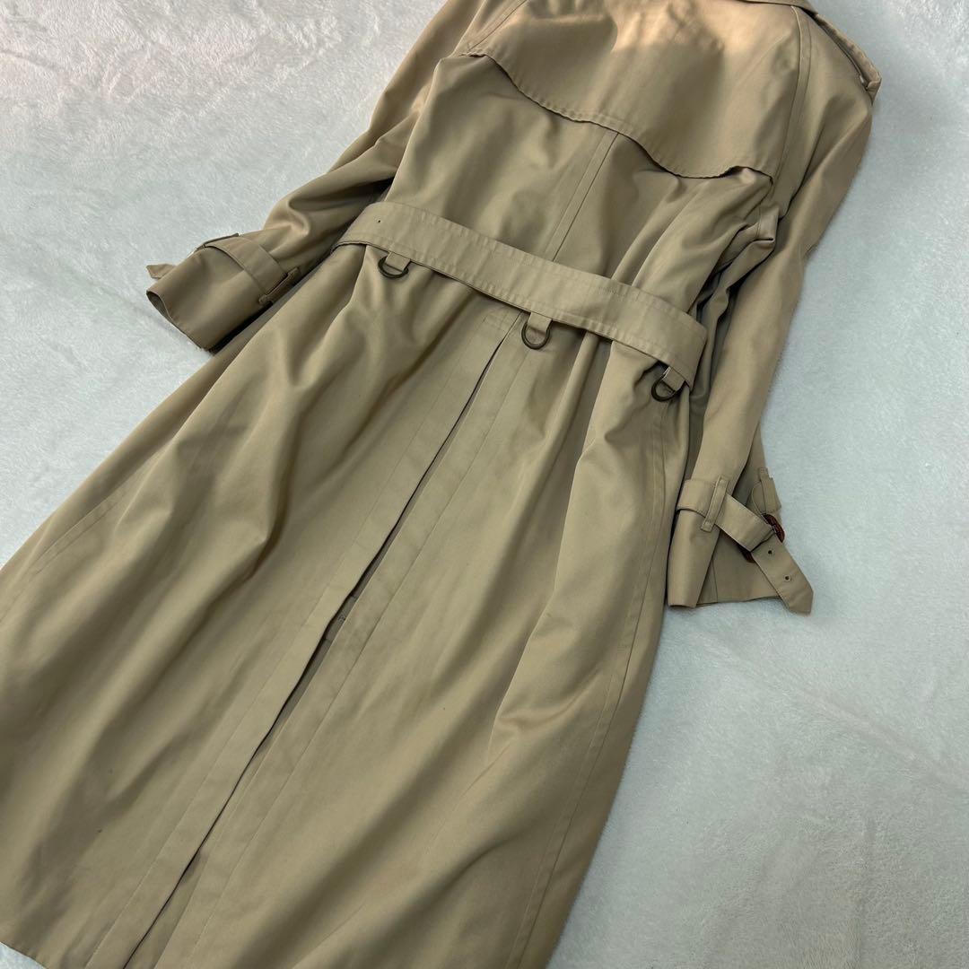 良品✨バーバリー✨ロング丈　ベルト　ライナー付き　ダブル　ロングトレンチコート
