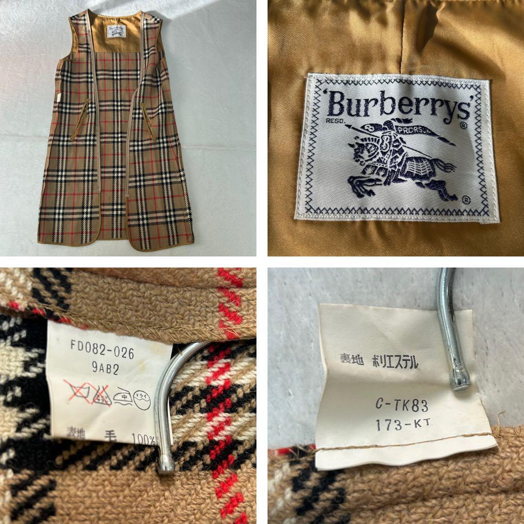 良品✨バーバリー✨ロング丈　ベルト　ライナー付き　ダブル　ロングトレンチコート