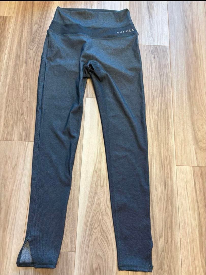 LAVA ラバ　SUKALA リブデニムセットアップ　Sサイズ