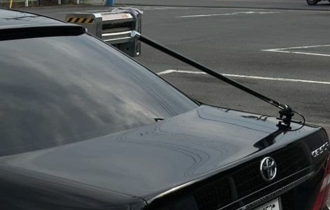 最新！送料込！VIPアンテナ白　本物ジャンクションプロデュース