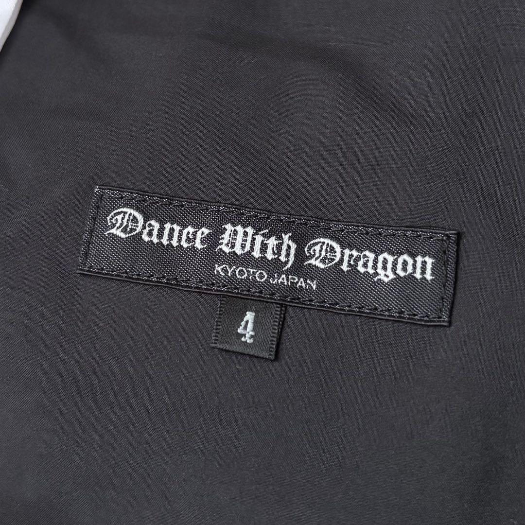 DANCE WITH DRAGON カモフラ迷彩 千鳥孔子柄 ウールロングパンツ