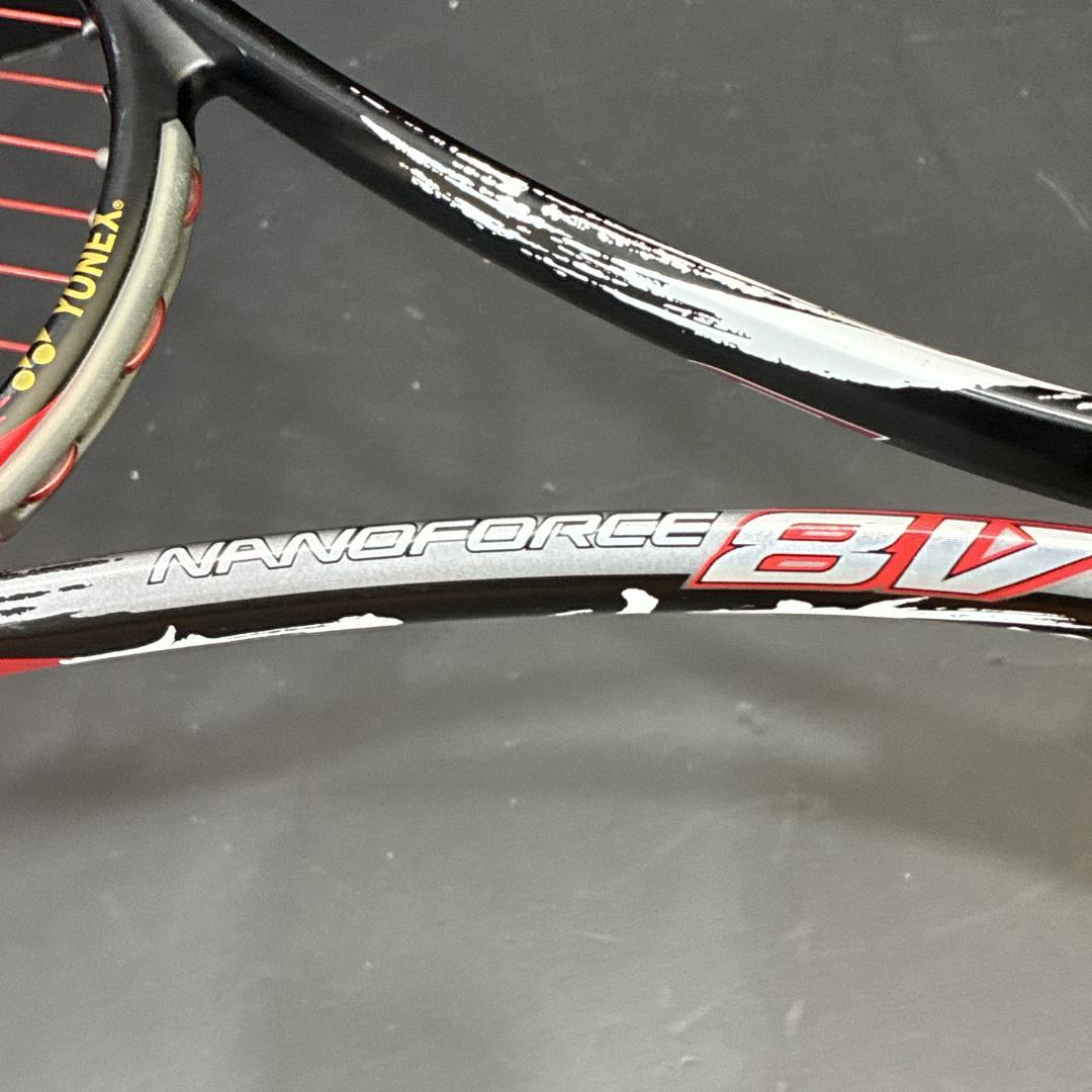 YONEX NANOFORCE 8V ヨネックス　軟式テニスラケット 美品