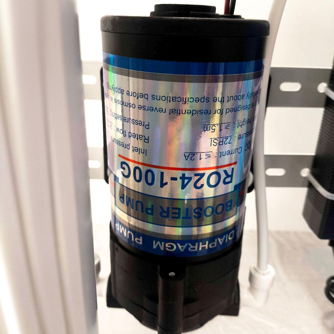 新品 逆浸透膜 浄水器 TDSメーター付 7ステージ 100ガロン RO 純水