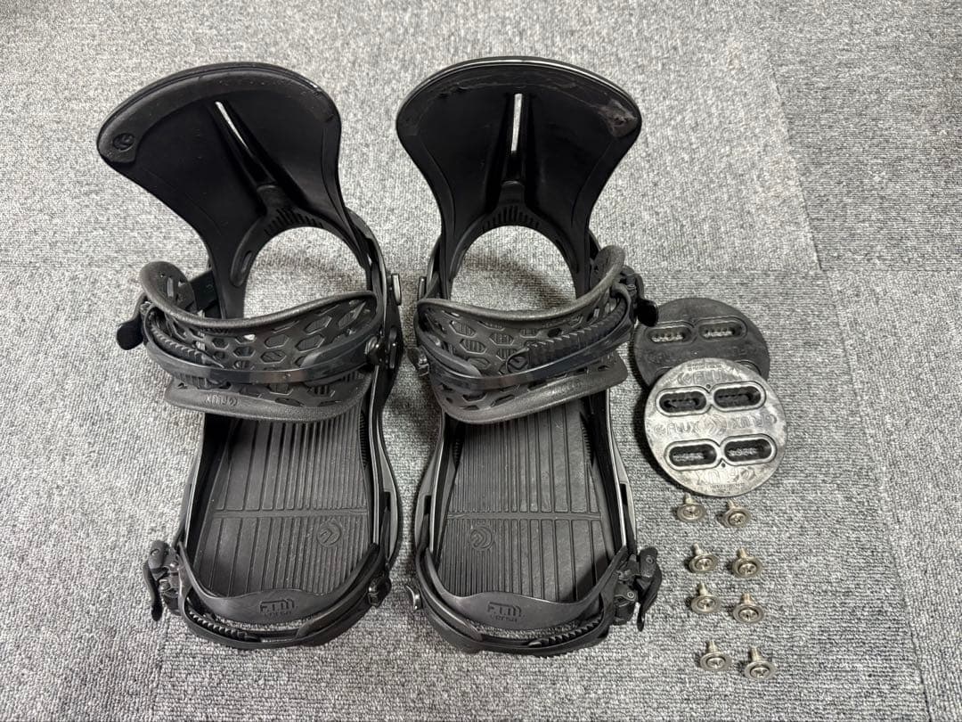 FLUX スノーボード ビンディング xfブラックMサイズ