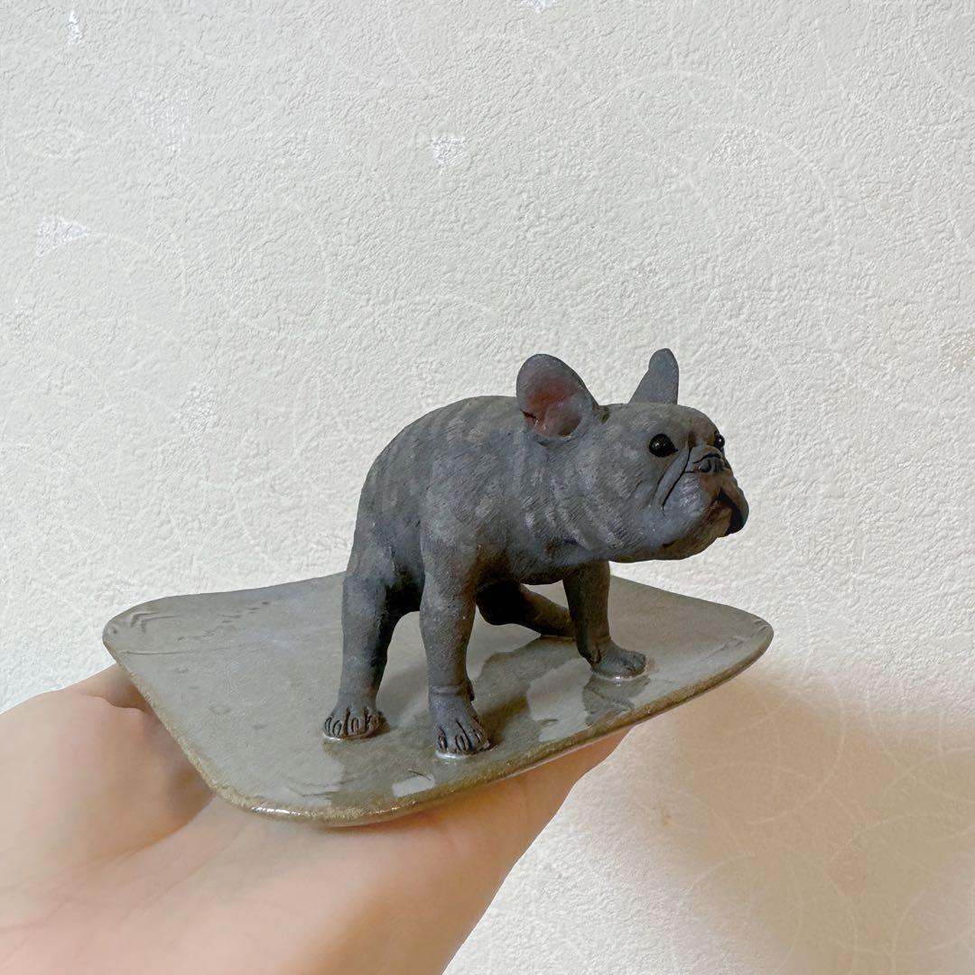 ゆとり炉　フレンチブルドッグ小物入れ