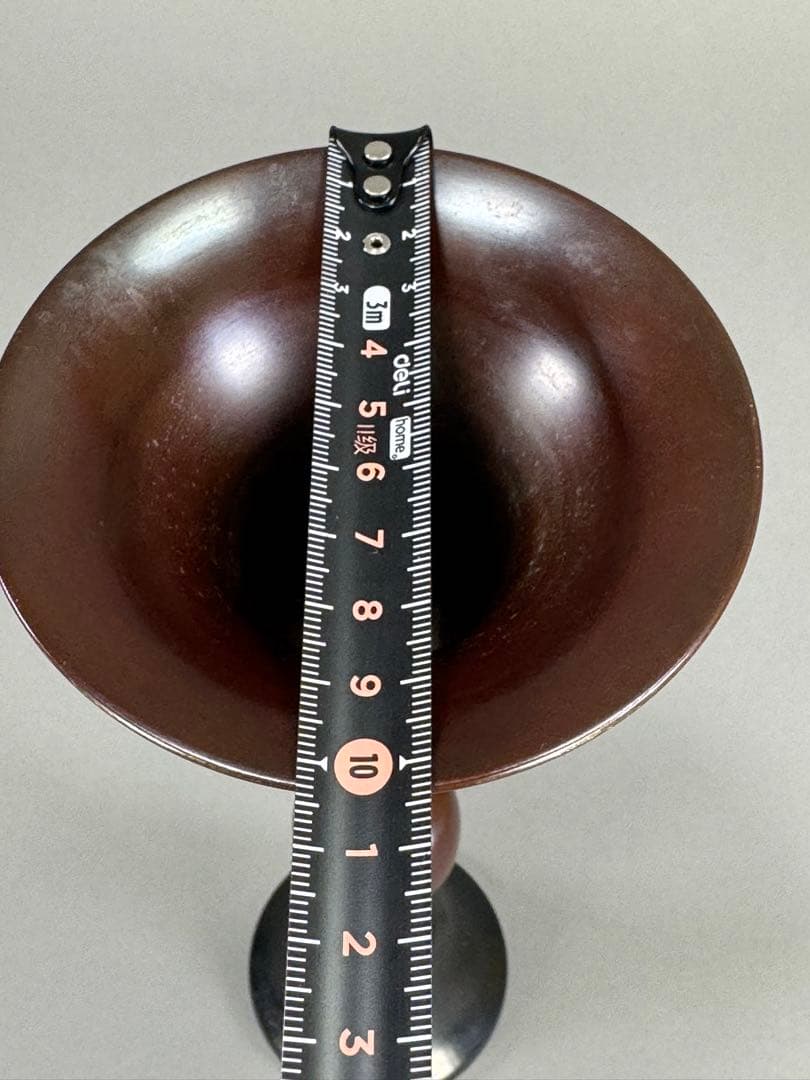いけばな　池坊 古流　小原流　唐銅花瓶　高さ25cm 銅花器　花瓶　華道具