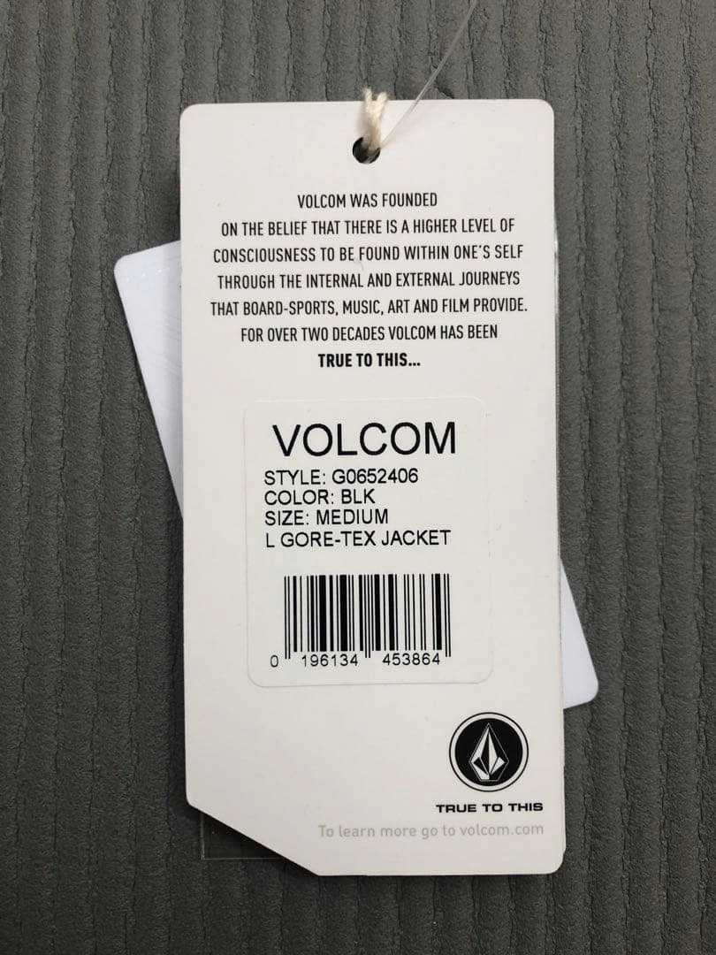 VOLCOM L-GORE-TEX ジャケット ブラック