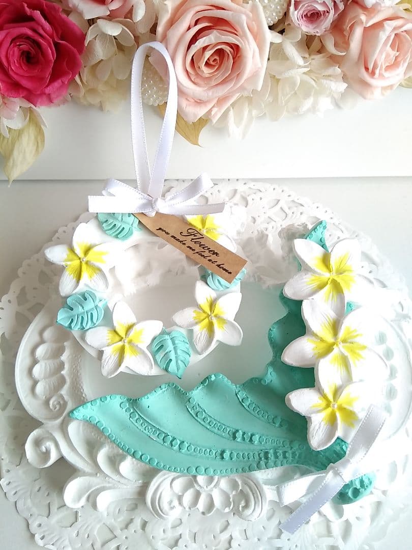 アロマストーンドルフィン&プルメリアサシェセット