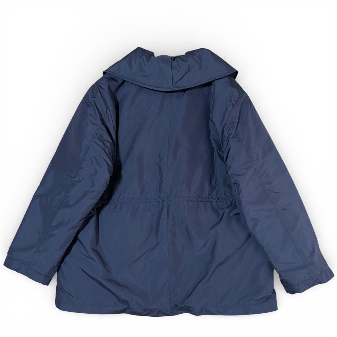 極美品　24/AW　インゲボルグ　ショールカラーダブル中綿コート　花型ボタン