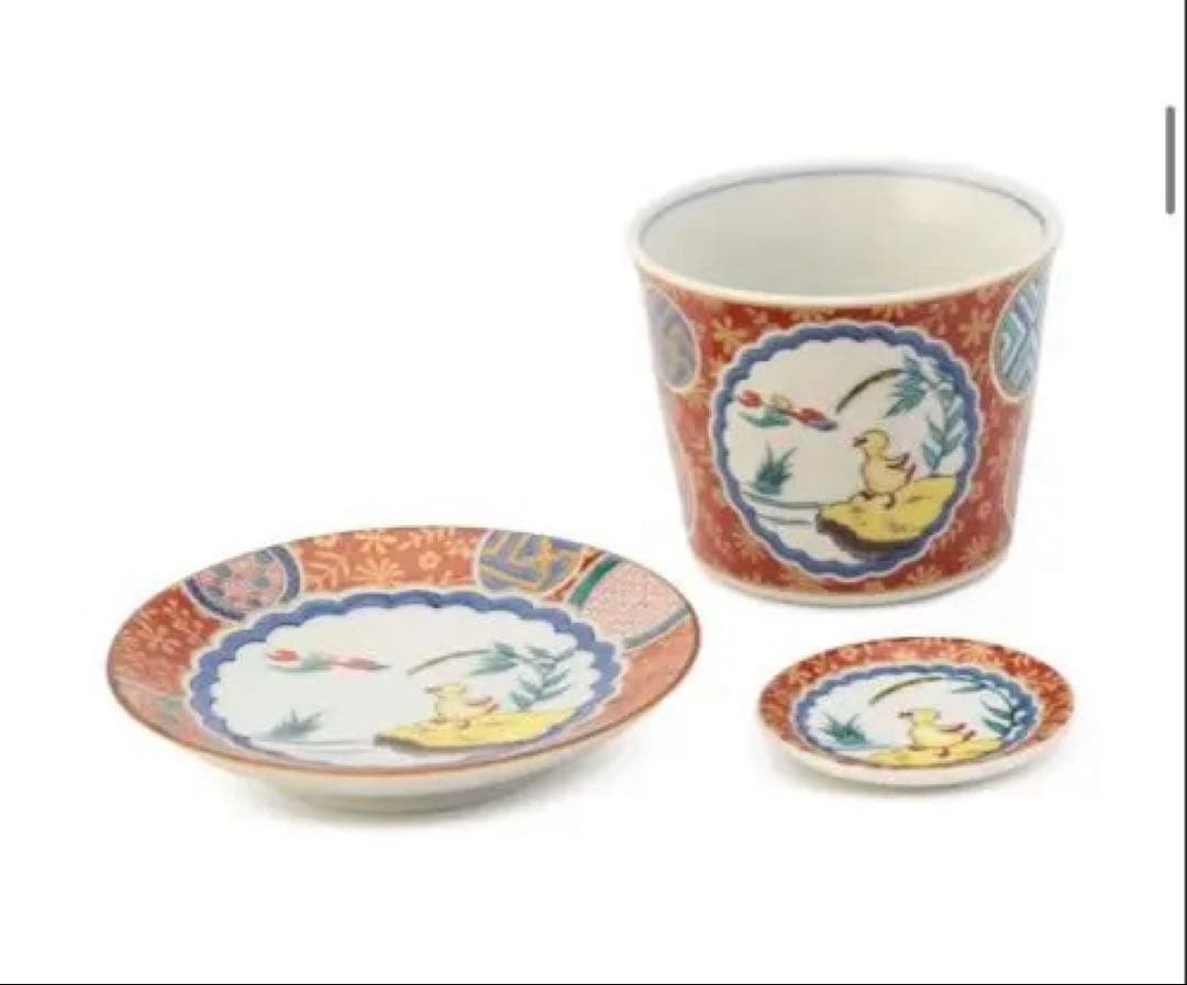 ♡フェイラー♡九谷焼レッド