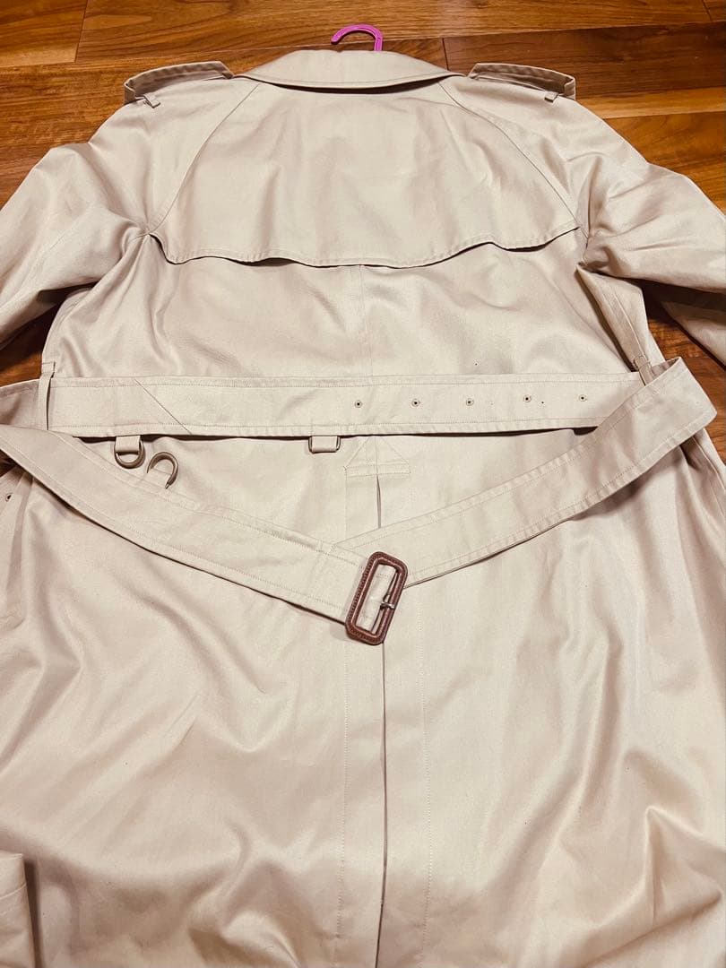 BURBERRY バーバリー トレンチコート　ロング丈　ベージュ　L相当