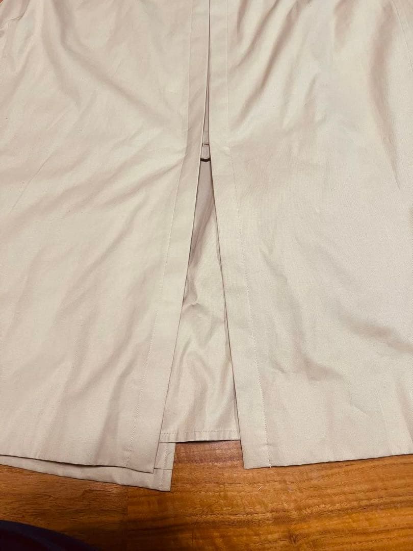 BURBERRY バーバリー トレンチコート　ロング丈　ベージュ　L相当