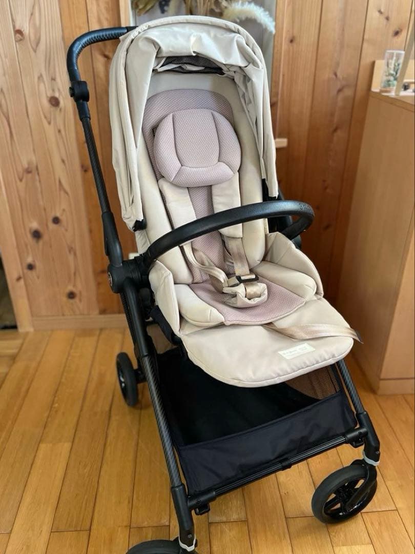 サイベックス メリオカーボン 2024製 ベビーカー アーモンドベージュ