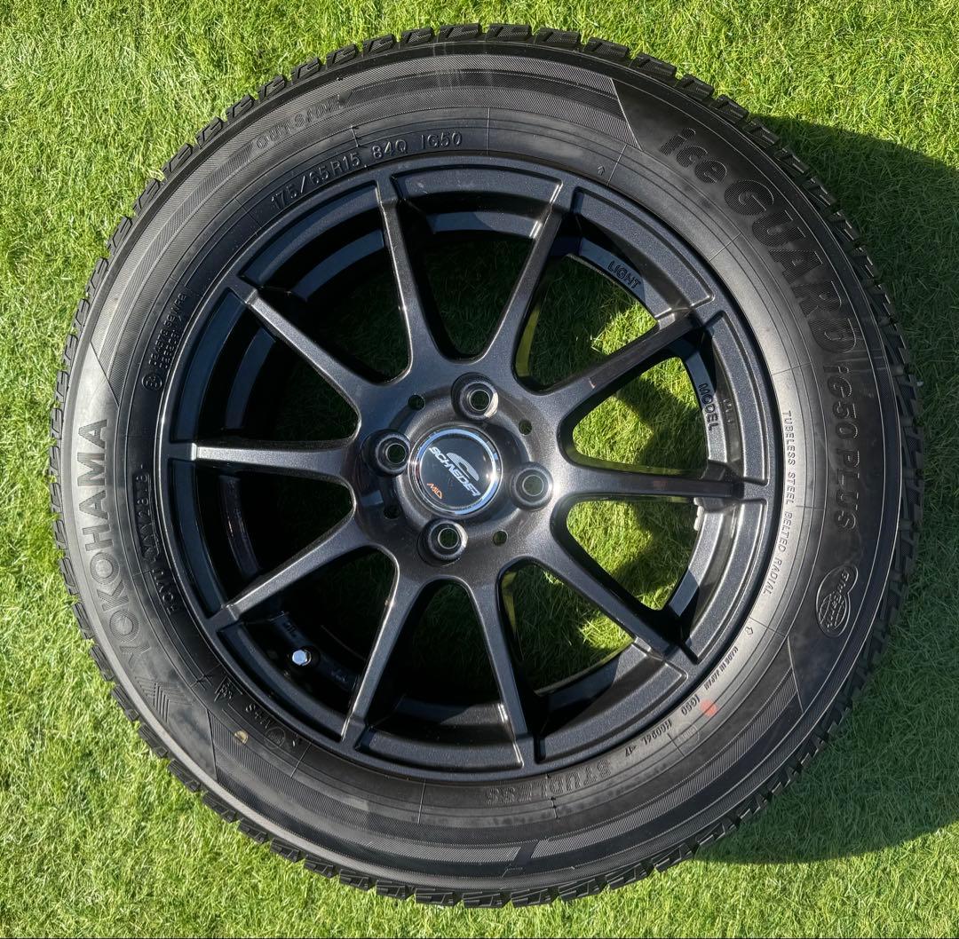 ホイール15インチ　スタッドレス　タイヤ 175/65r15 4本　セット